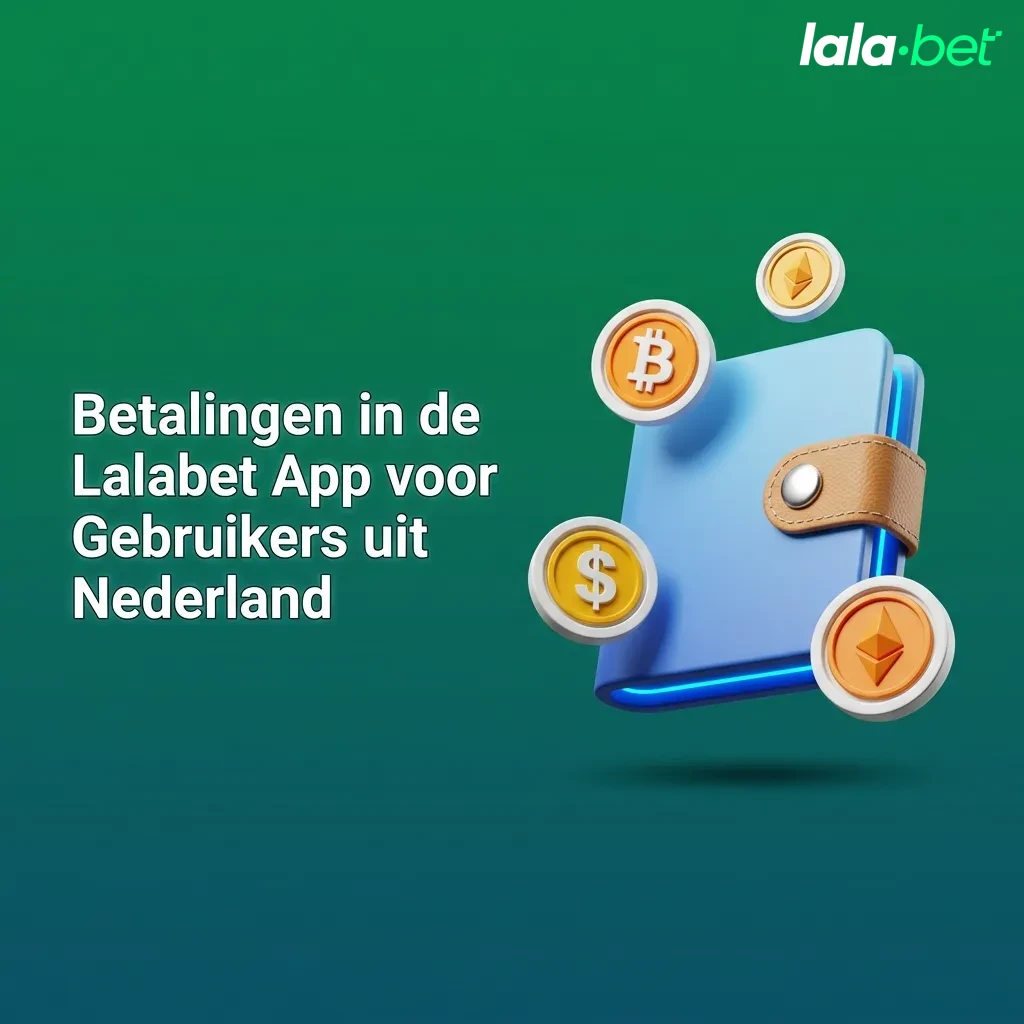 Lalabet app payment methods for Netherlands users including banks, cards, digital wallets, and cryptocurrencies
