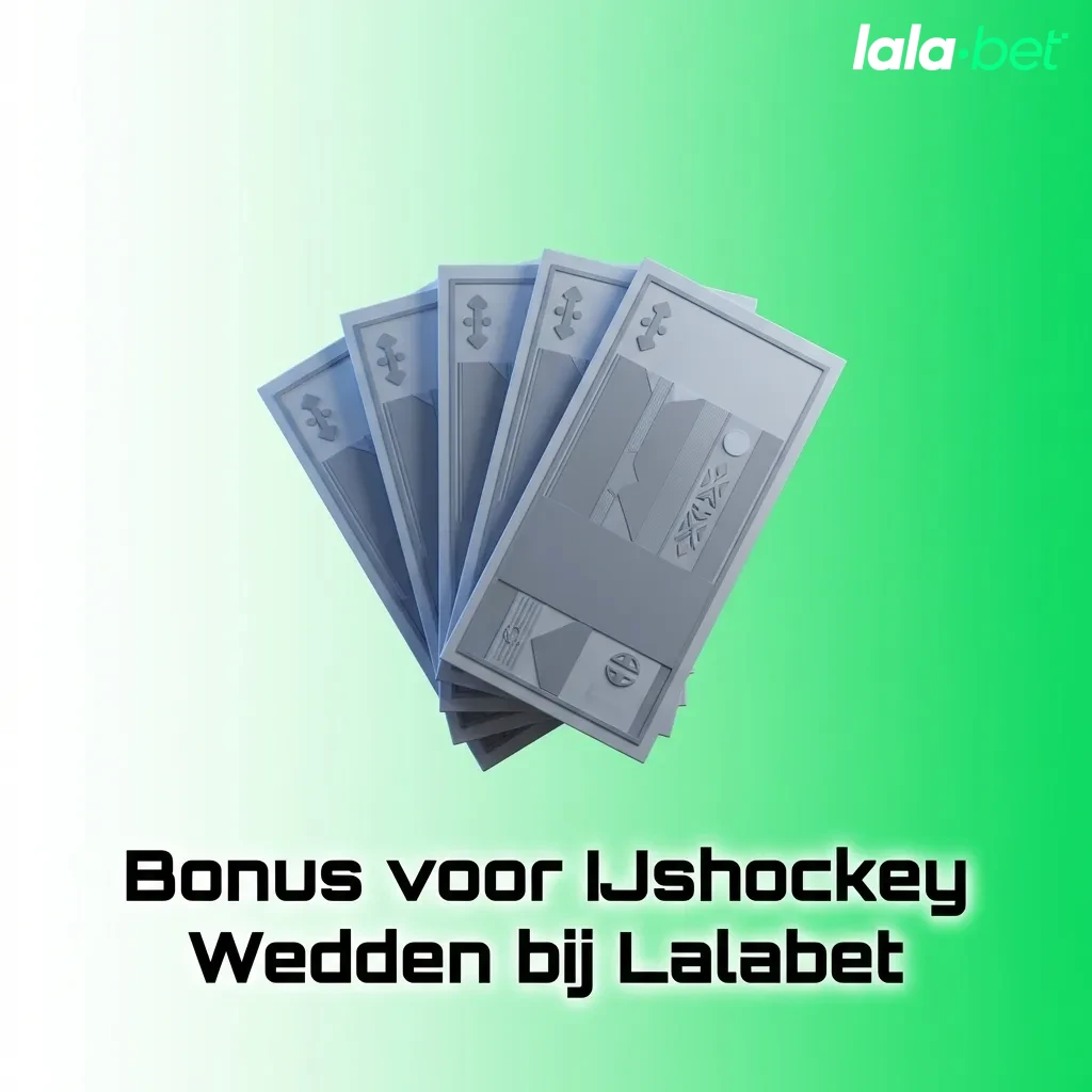 IJshockey wedden bonus bij Lalabet: 100% welkomstbonus tot €100 voor nieuwe spelers op sportweddenschappen