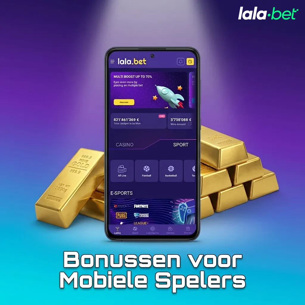 Mobiele spelers ontvangen welkomstbonussen, stortingsbonussen en gratis weddenschappen met verschillende voorwaarden.