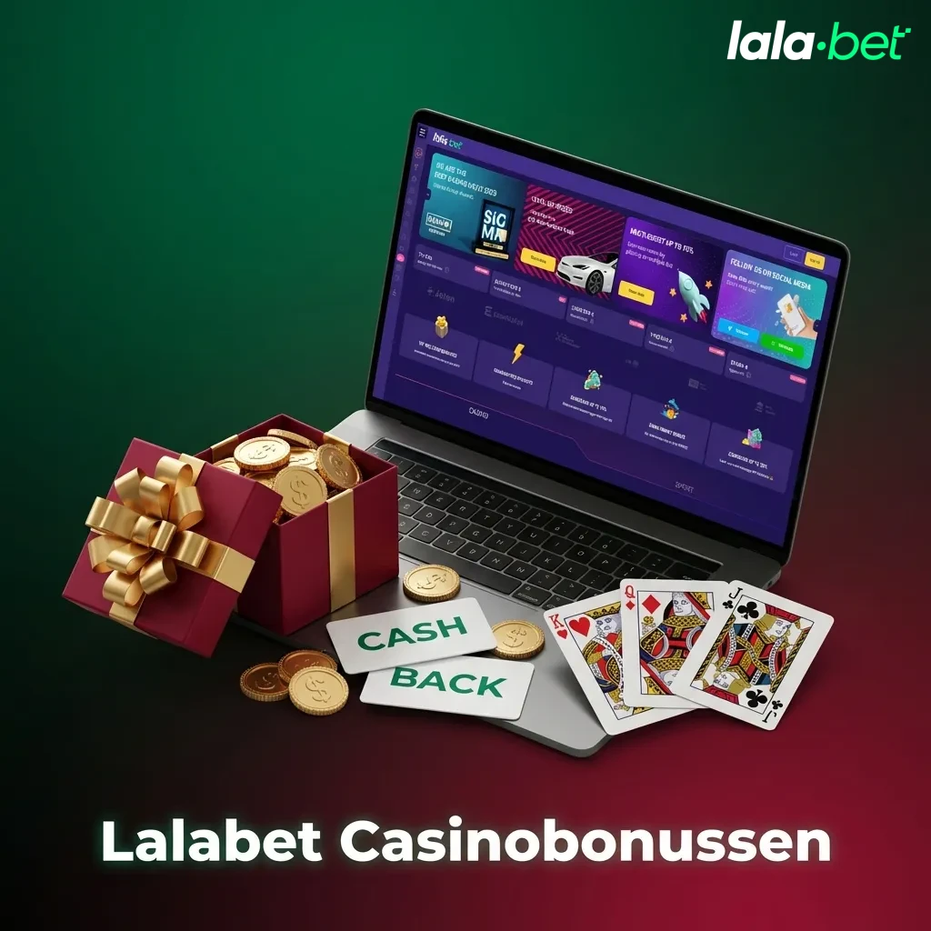 Lalabet Casino bonussen: welkomstbonus 150% tot €1000, reload bonus, cashback, gratis spins en VIP aanbiedingen