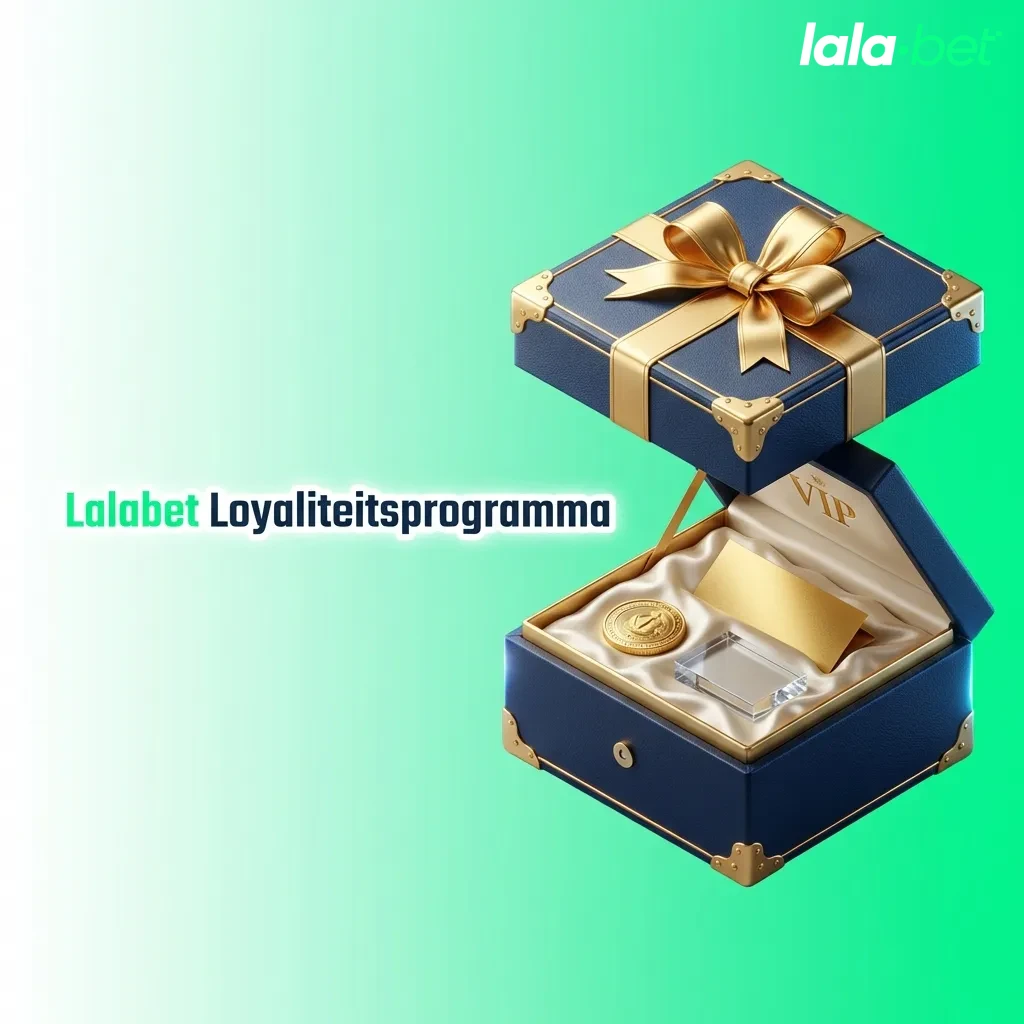 Lalabet loyaliteitsprogramma met vijf niveaus van Brons tot Diamant, punten verzamelen door wedden en spelen