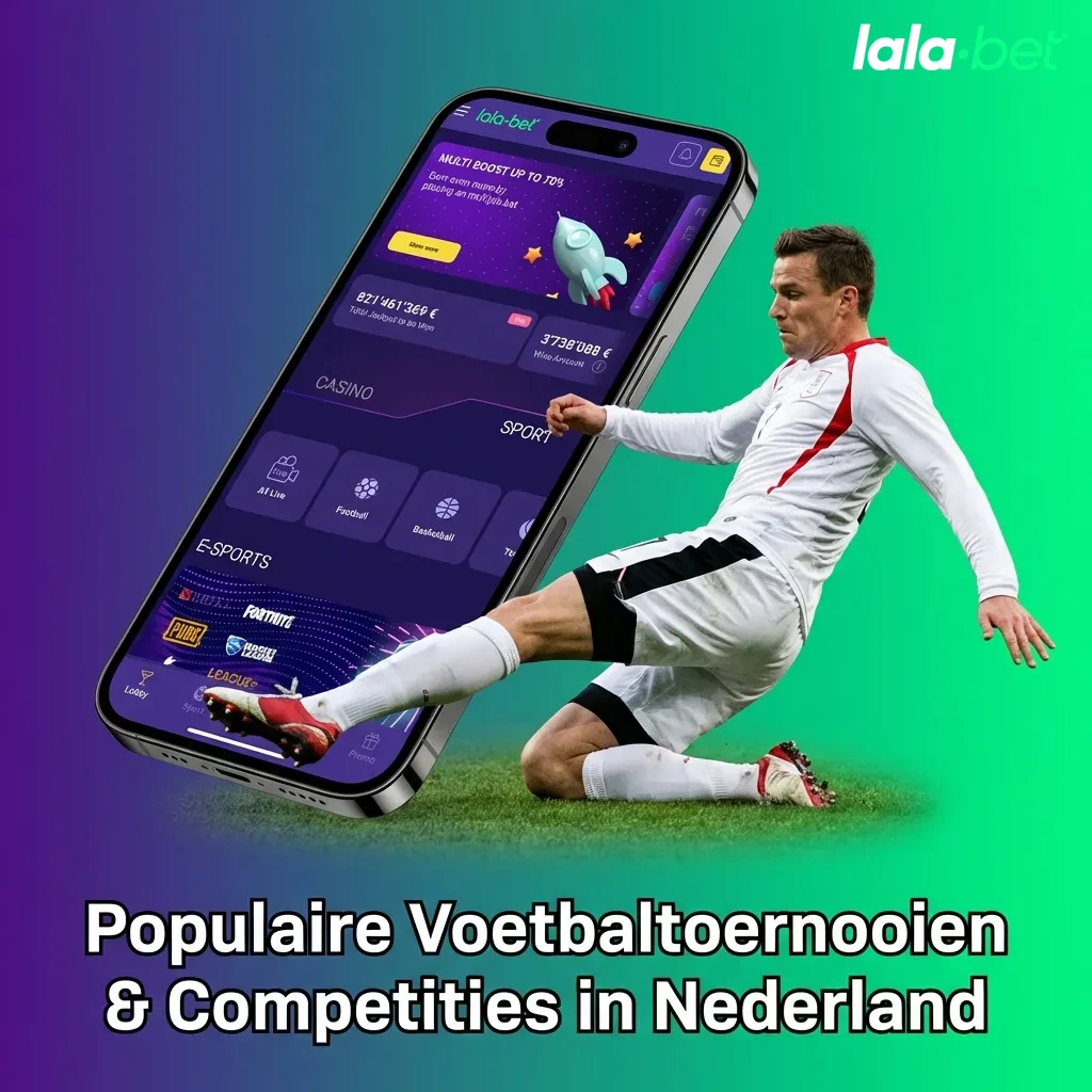 Dutch football fans watching Eredivisie match with Ajax, PSV, and Feyenoord club logos displayed on screen