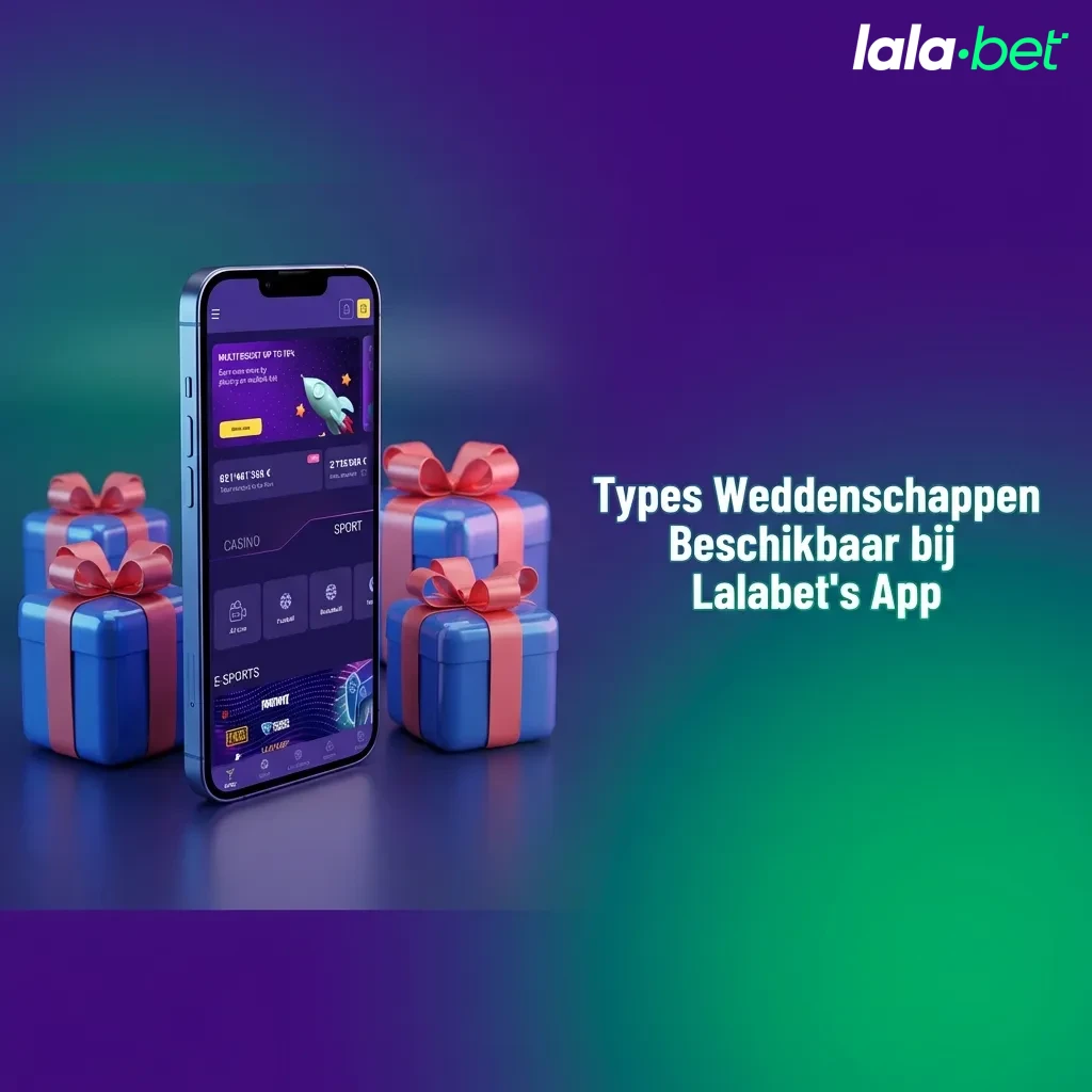 Lalabet app interface showing betting options: single, accumulator, treble, system, and live bets with odds displayed