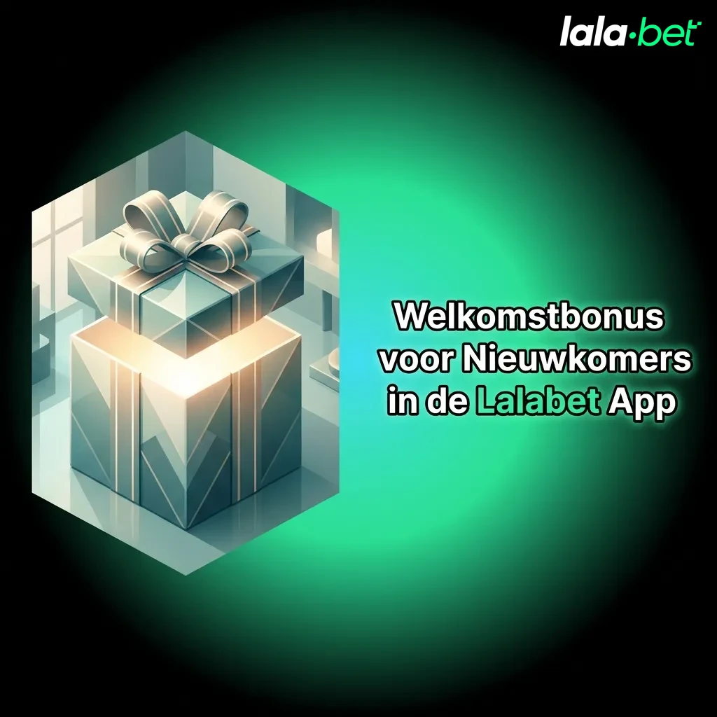 Lalabet app welcome bonus screen showing sports and casino bonus options with free spins and deposit offers