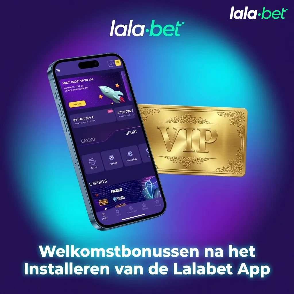 Lalabet app welcome bonuses: casino match bonus up to €1000 with free spins and sports betting bonus up to €300
